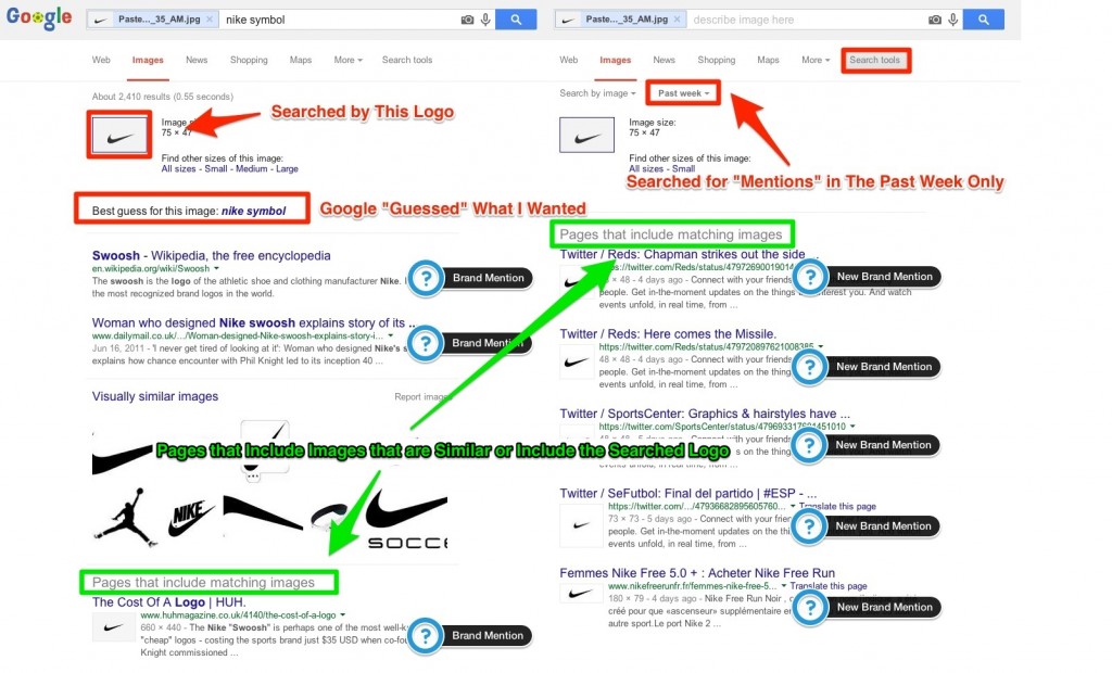 Google Image Search Brand Mentions