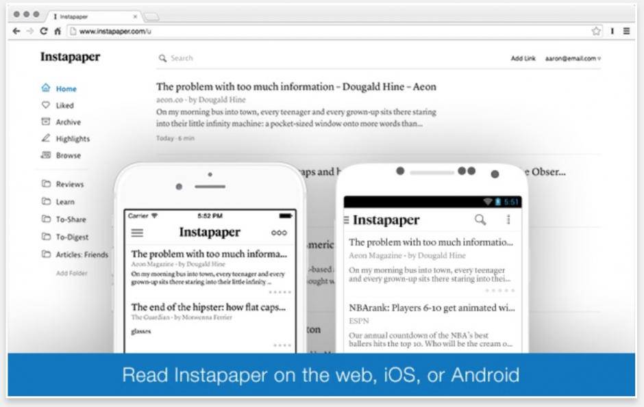 Instapaper Extension