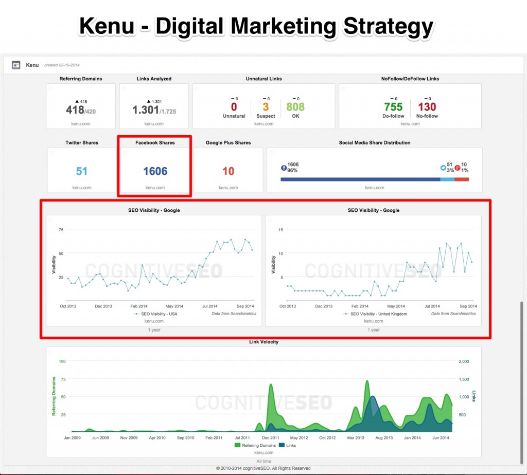 Kenu Digital Marketing Strategy