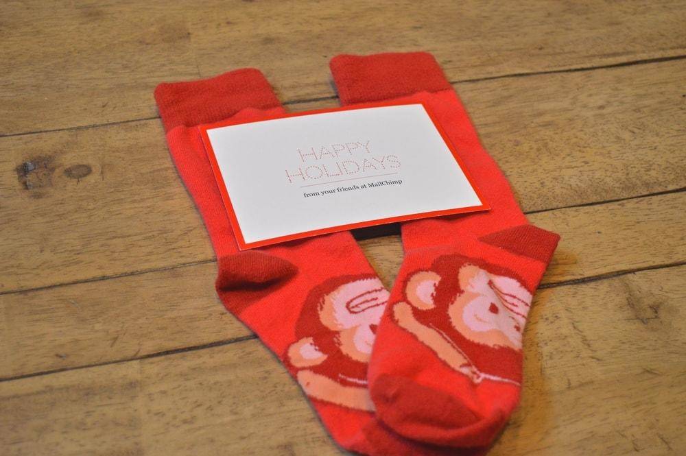 Mailchimp socks reward loyalty