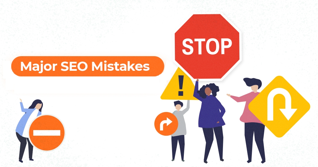 major seo mistakes