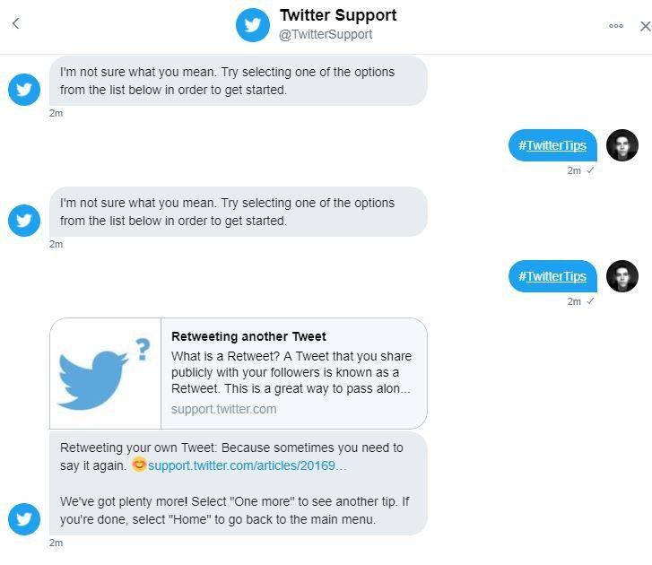 Twitter Support