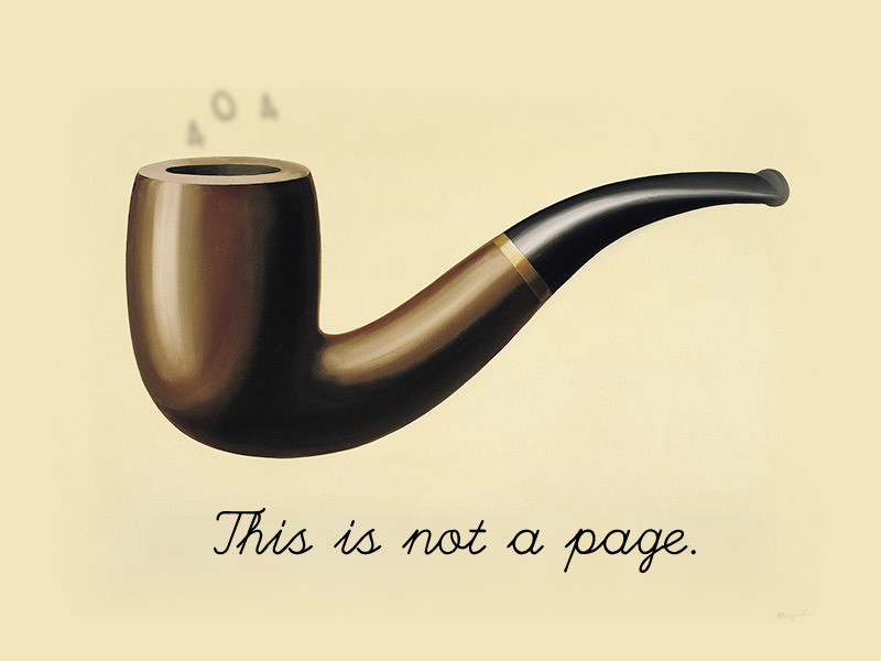 Wprry Dream - 404 Page - Ceci N'est Pas Une Pipe