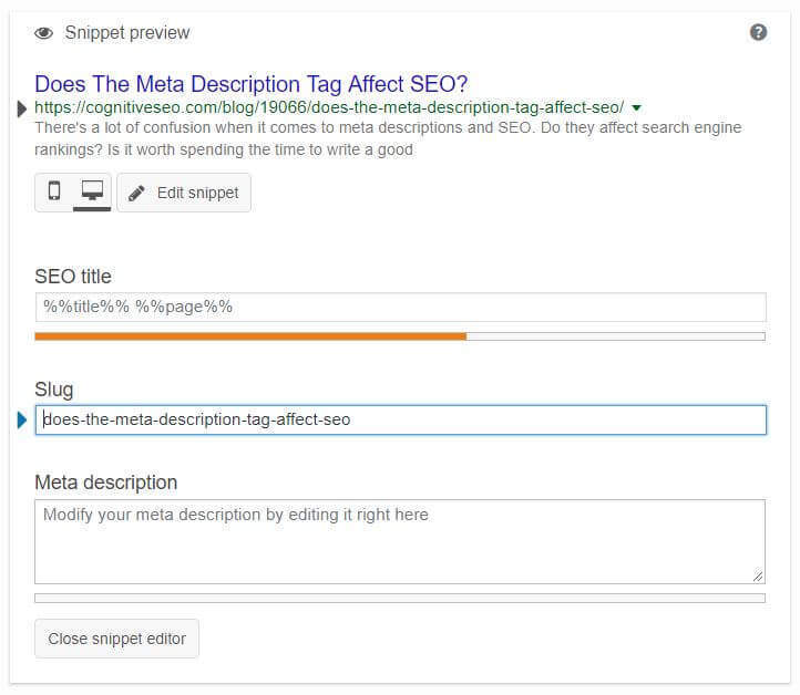 yoast seo meta description