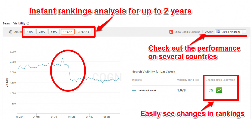 Instant Ranking Analysis