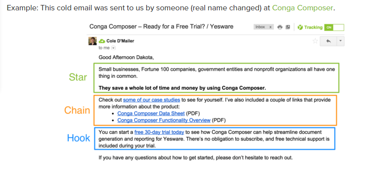 9 Cold Email Formulas - No. 4