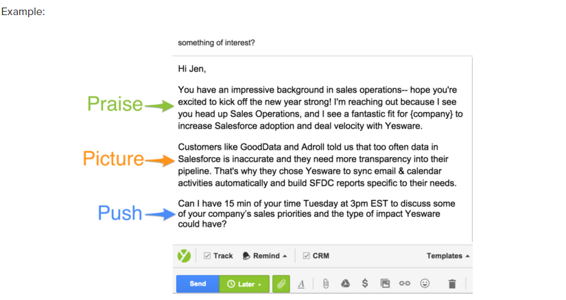 9 Cold Email Formulas - No. 9