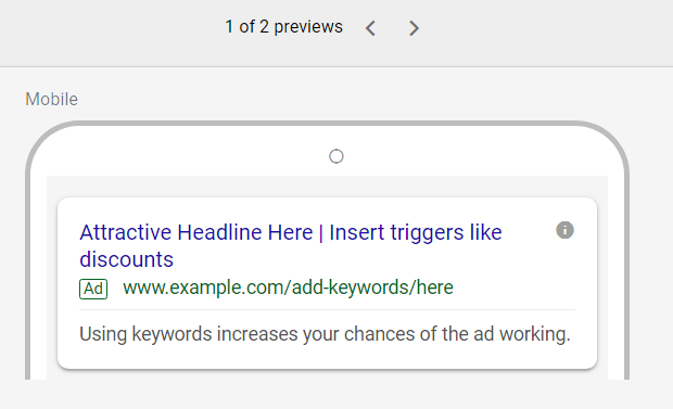 adwords local ad creation