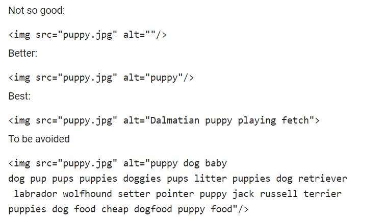 alt text example