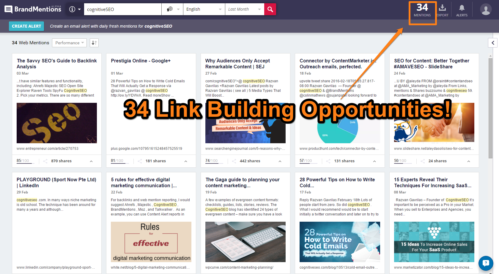 BrandMentions - Link Building Opportunities