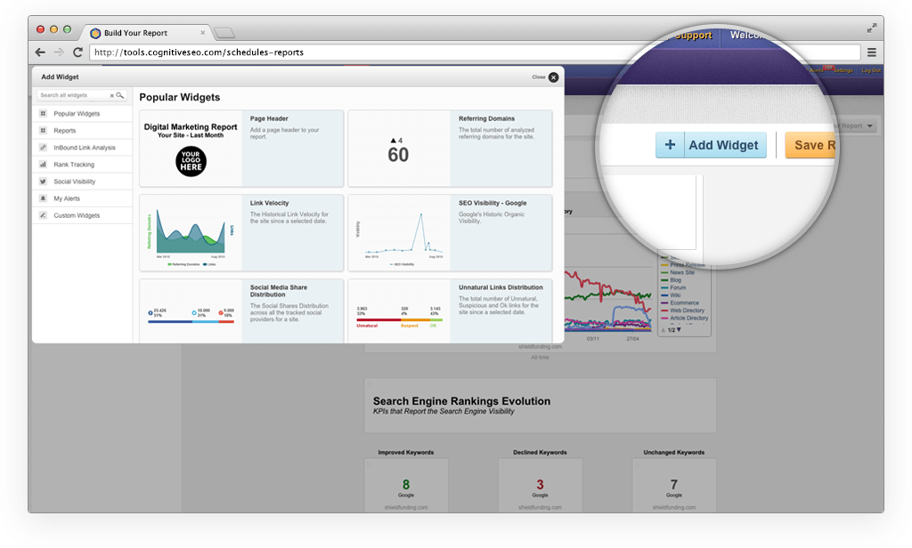 Amaze Clients with Fully Customizable Reports