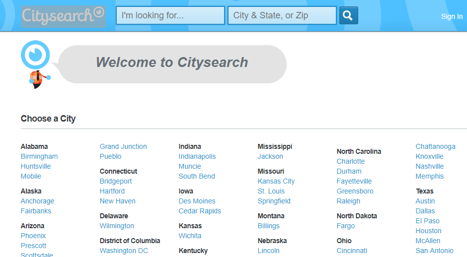 City Search