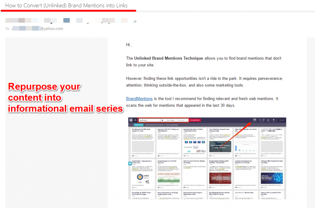 email series