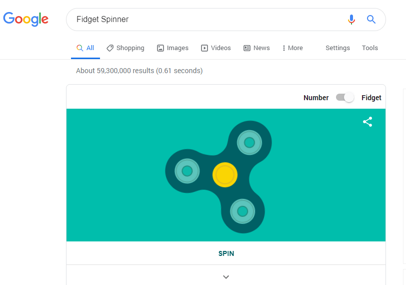 Fidget spinner