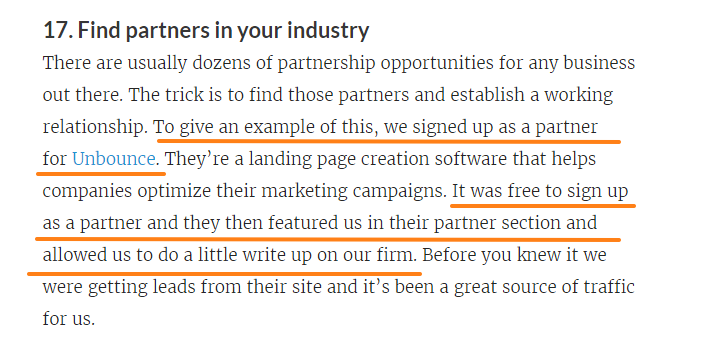 Find Partners in Your Industry