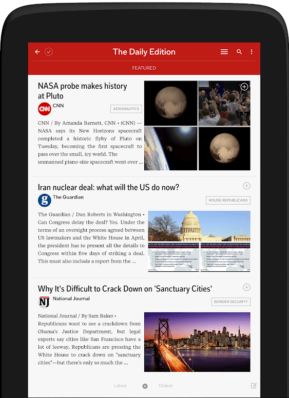 Flipboard app