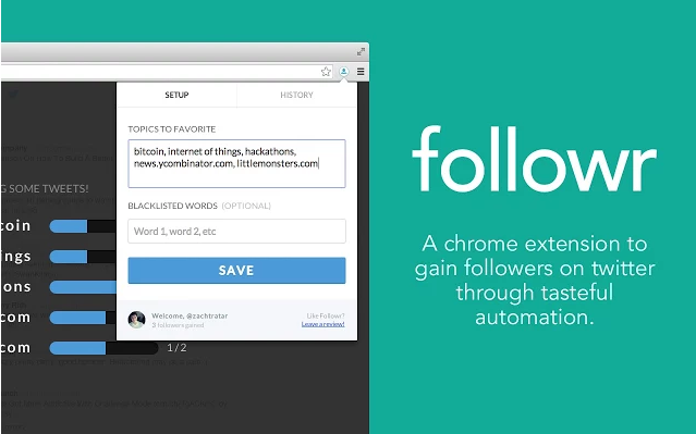 Followr Extension