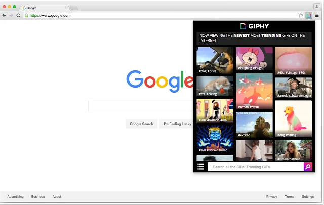 Giphy Extension