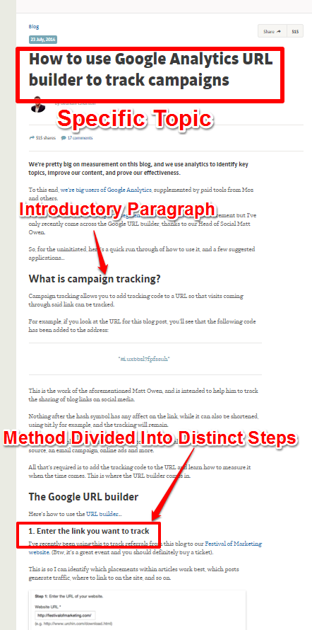 How to Guides - Google Analytics URL to Track Campaigns