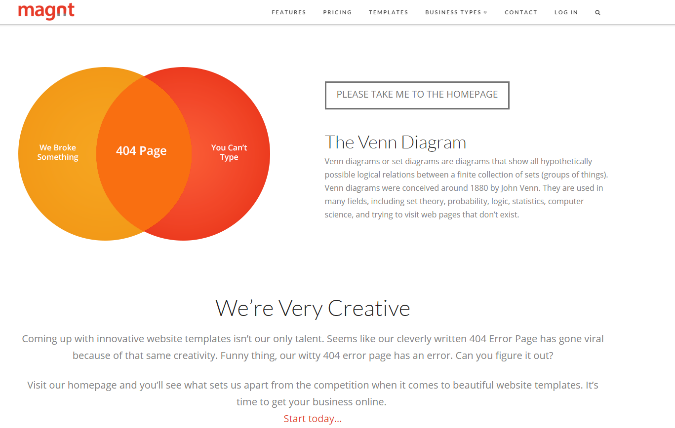 Magnt - 404 Page - Venn Diagram