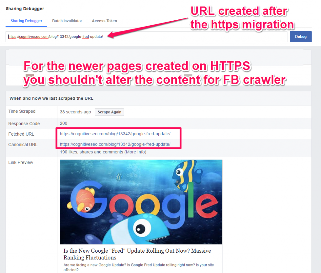 sharing debugger cognitiveseo example new https