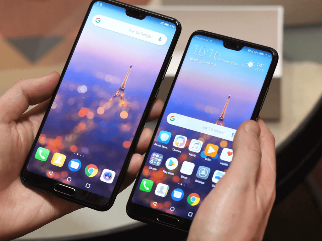 Smartphone notch