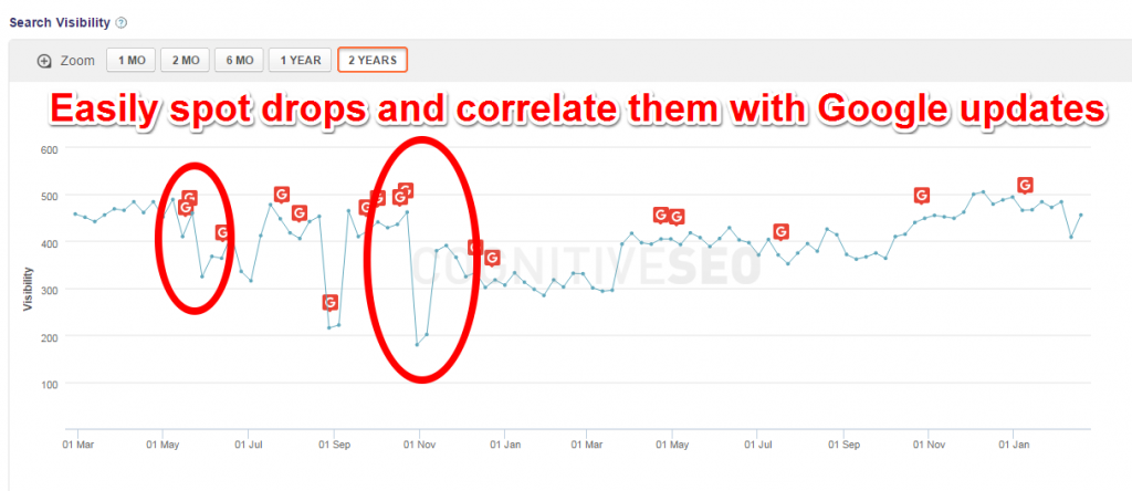 Spot Google Penalties Tool