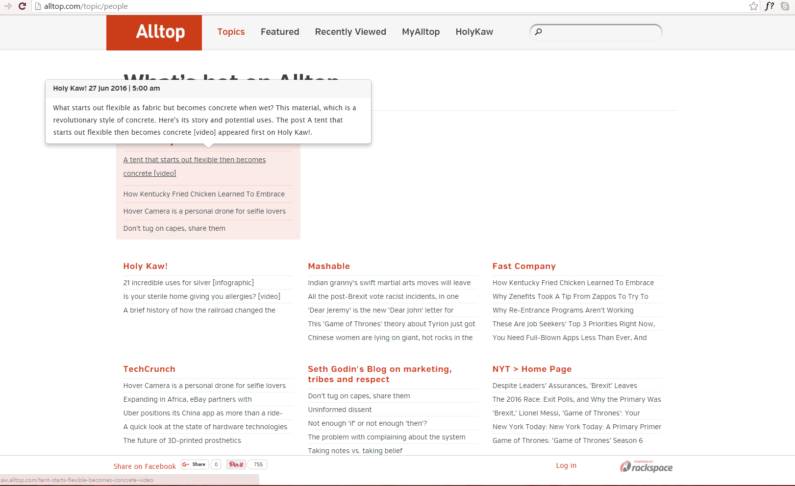 Use Alltop (or Other Blog Aggregators) to Get Listed as an Authoritative Source