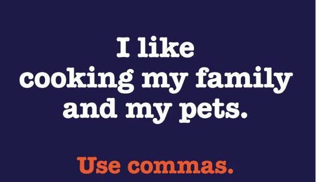 use punctuation correctly