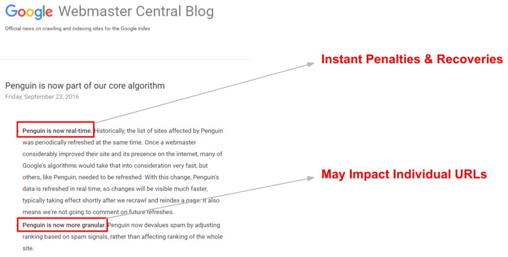 What's Different About Penguin 4.0